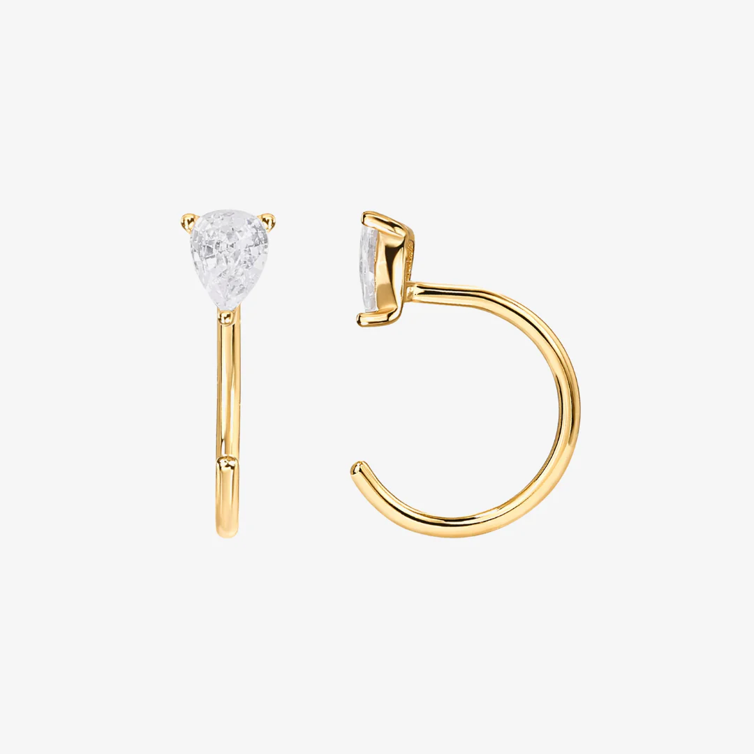 Half Hoop Earrings